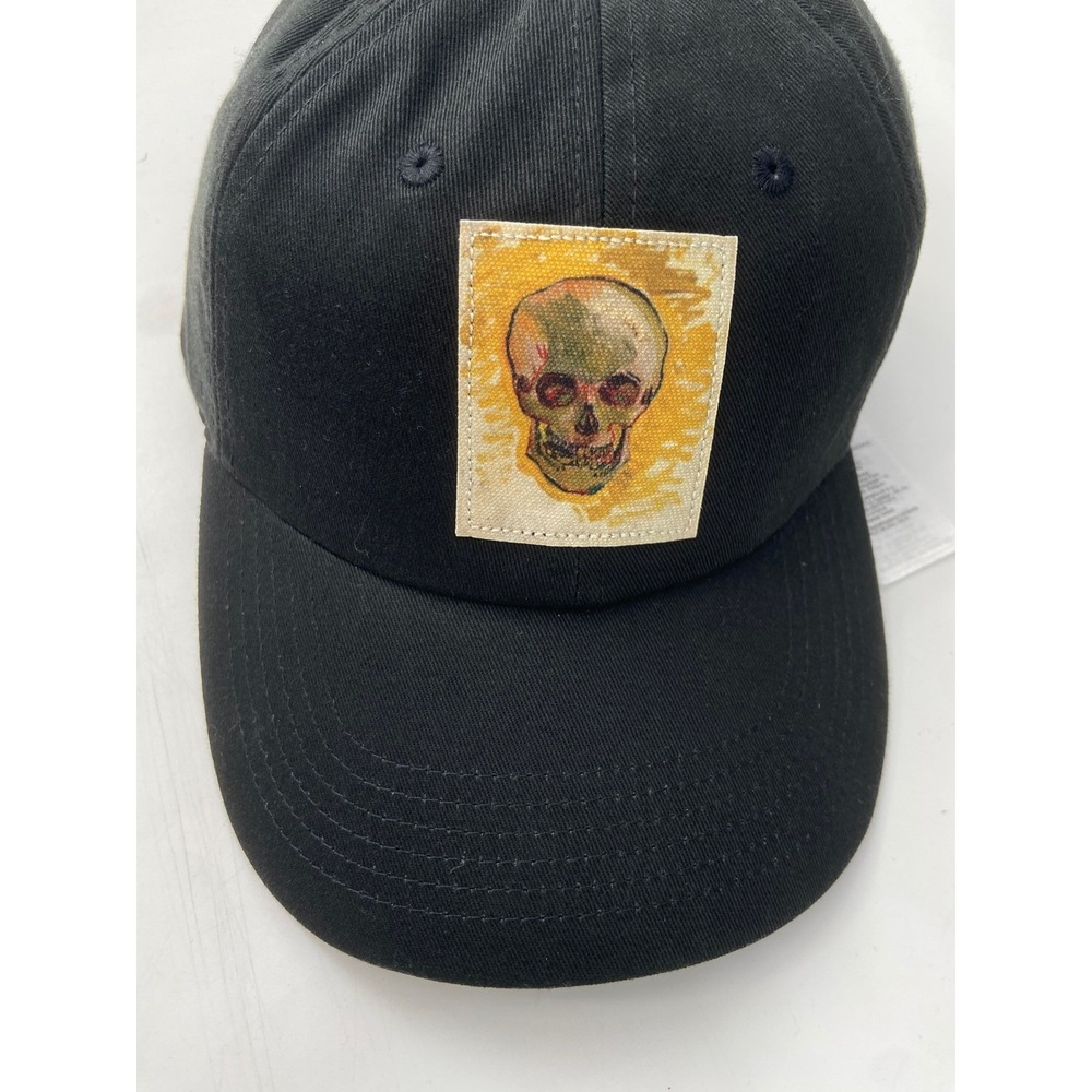 Vans X Van Gogh Museum Amsterdam Hat Mens Black Skull Court Side Art Streetwear